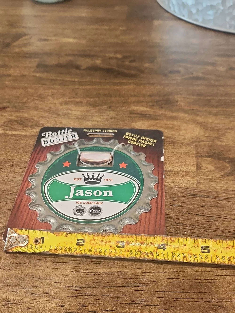 Jason Green Bottle Buster Bottle Opener Magnet